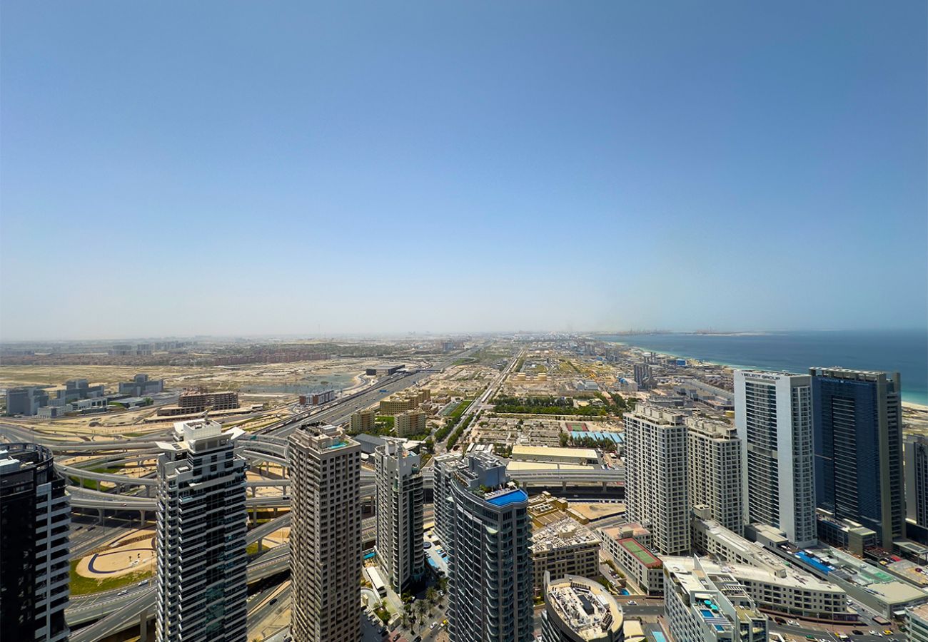 Apartment in Dubai - Harmonious 3BR in Stella Maris, Sea View,Marina