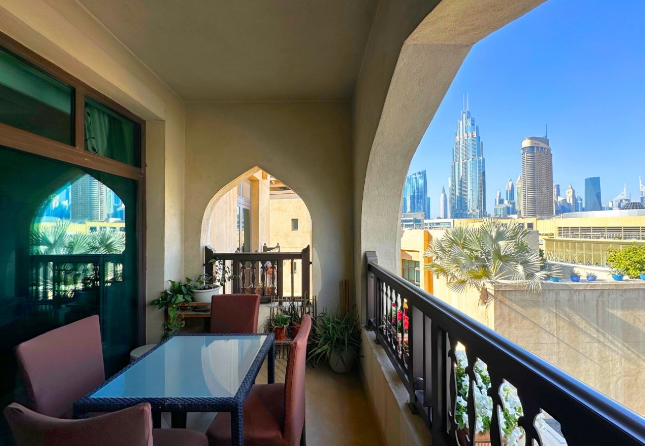 Apartment in Dubai -  Spectacular 2BR with Burj & Dubai Mall view