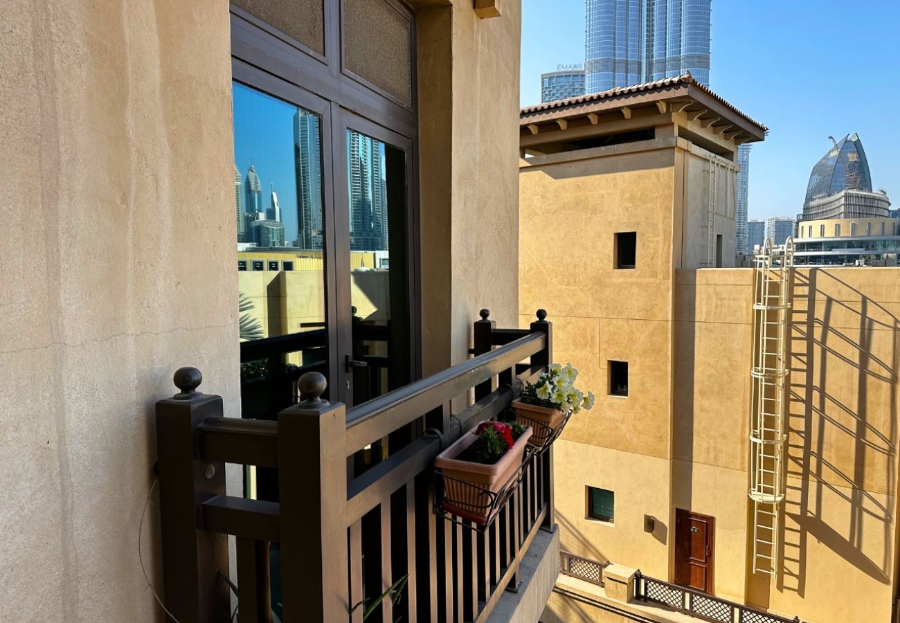 Apartment in Dubai -  Spectacular 2BR with Burj & Dubai Mall view